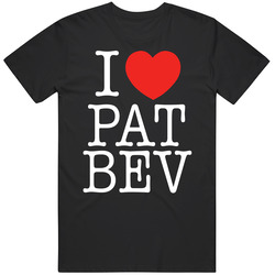 I Love Heart Patrick Beverly Pat Bev Minnesota Basketball Fan T Shirt