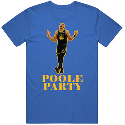 Poole Party Jordan Poole Golden State Basketball Fan T Shirt