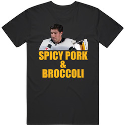 Louis Domingue Spicy Pork Broccoli Hockey Pittsburgh T Shirt