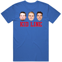 The Kid Line New York Hockey Lafreniere Chytil Kakko T Shirt
