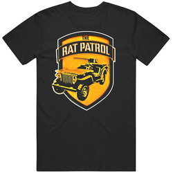 Rat Patrol Retro Tv Show T Shirt