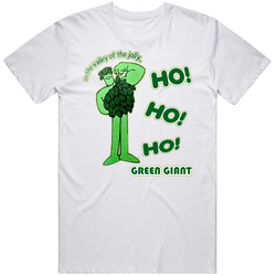 Jolly Green Giant Ho Ho Ho Retro Cool T Shirt