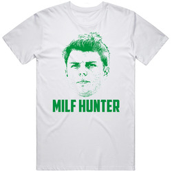 Zach Wilson New York Football Sports Milf Hunter Cool Fan T Shirt
