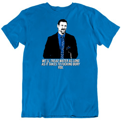 Dan Campbell Head Coach Tread Water Bury You Detroit Football T Shirt