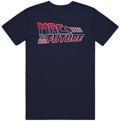 Mac To The Future Mac Jones New England Football Fan T Shirt