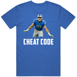 Aidan Hutchinson Cheat Code Detroit Football Fan T Shirt