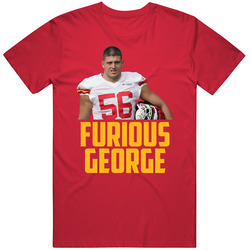 George Karlaftis Furious George Football Kansas City T Shirt