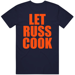 Let Russ Cook Denver Football Russell Wilson Fan T Shirt