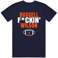 Russell Fckin Wilson Denver Football Fan T Shirt