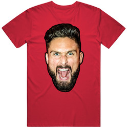 Olivier Giroud Ac Milan Soccer Futbol Fan T Shirt
