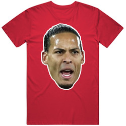 Virgil Van Dijk Liverpool Soccer Futbol Fan T Shirt