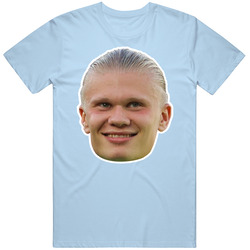 Erling Haaland Man City Soccer Futbol Fan T Shirt