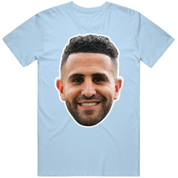 Riyad Mahrez Man City Soccer Futbol Fan T Shirt