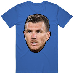 Edin Dzeko Inter Milan Soccer Futbol Fan T Shirt