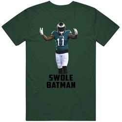 Aj Brown Swole Batman Philadelphia Football Fan Cool T Shirt