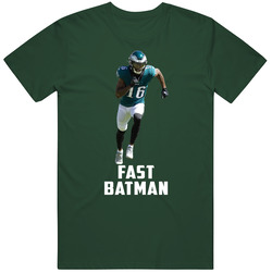 Quez Watkins Fast Batman Philadelphia Football Fan Cool T Shirt