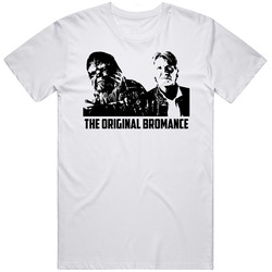 Han Solo Chewbacca Star Wars Original Bromance Movie T Shirt