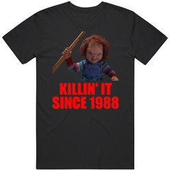 Chucky Child's Play Killin' It Since 1988 Horror Movie Fan T