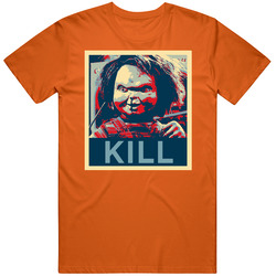 Chucky Child's Play Kill Horror Movie Fan T Shirt