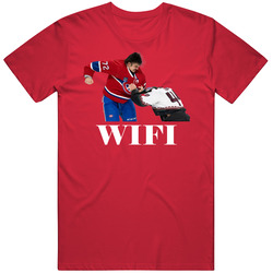 Arber Xhejaj Wifi Montreal Fighter Hockey T Shirt