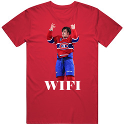 Arber Xhejaj Wifi Montreal Fighter Hockey Fan T Shirt