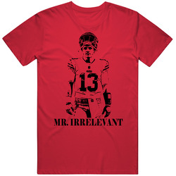 Brock Purdy Mr Irrelevant Fan Football T Shirt
