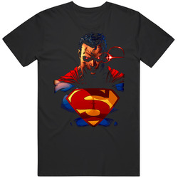 Superman Angry Comic Book T Shirt