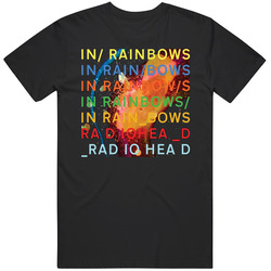 In Rainbows Radiohead T Shirt