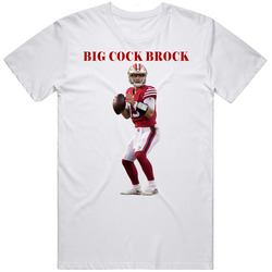 Big Cock Brock Cool San Francisco Fan T Shirt