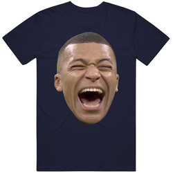 Kylian Mbappe Laughing France Soccer World Cup Fan T Shirt
