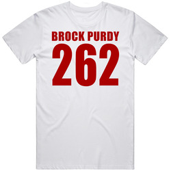Brock Purdy Draft Pick 262 Football San Francisco Fan T Shirt