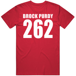 Brock Purdy 262 Draft Pick Football San Francisco Fan T Shirt