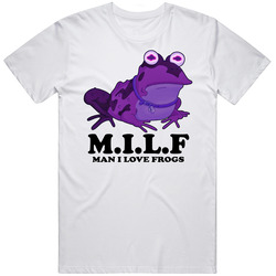 Hypnotoad Man I Love Frogs Football T Shirt