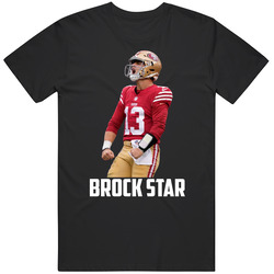 Brock Purdy Brock Star San Francisco Football Sports Fan Cool T Shirt