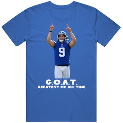 Graham Gano Greatest Of All Time Goat New York Football Fan T Shirt