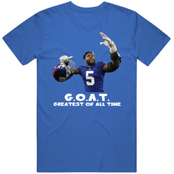 Kayvon Thibodeaux Greatest Of All Time Goat New York Football Fan T Sh