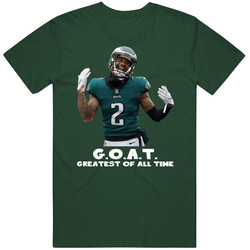 Darius Slay Greatest Of All Time Goat Philadelphia Football Fan T Shir