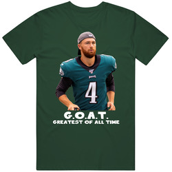 Jake Elliott Greatest Of All Time Goat Philadelphia Football Fan T Shi