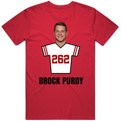 Brock Purdy 262 Draft Pick San Francisco Football Sports Fan T Shirt