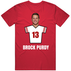 Brock Purdy 13 San Francisco Football Sports Fan Cool T Shirt