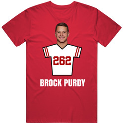 Brock Purdy 262 Draft Pick San Francisco Football Sports Fan Cool T Sh