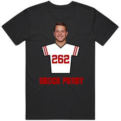 Brock Purdy 262 Draft Pick San Francisco Football Sports T Shirt