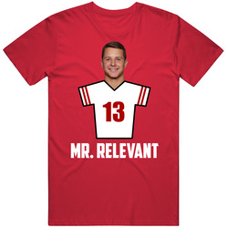 Brock Purdy Mr Relevant 13 San Francisco Football T Shirt