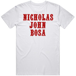 Nick Bosa Nicholas John Bosa Football San Francisco T Shirt
