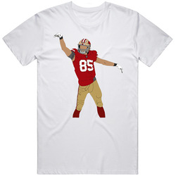 George Kittle Tight End San Francisco Football Fan T Shirt