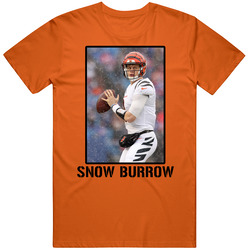 Joe Burrow Snow Burrow Cincinnati Football Fan T Shirt