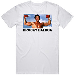 Brocky Balboa Brock Purdy Parody San Francisco Football Fan T Shirt