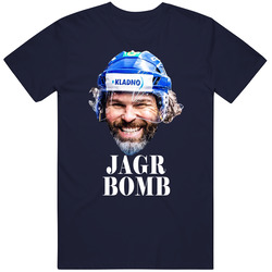 Jaromir Jagr Bomb  Hockey Fan T Shirt