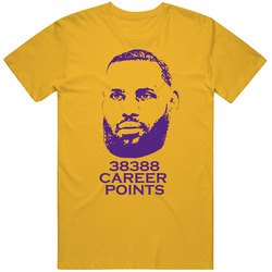 Lebron James Career Points Leader Basketball Los Angeles T Shirt