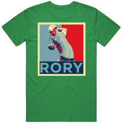 Rory Mcilroy Golf Golfer Hope Fan T Shirt